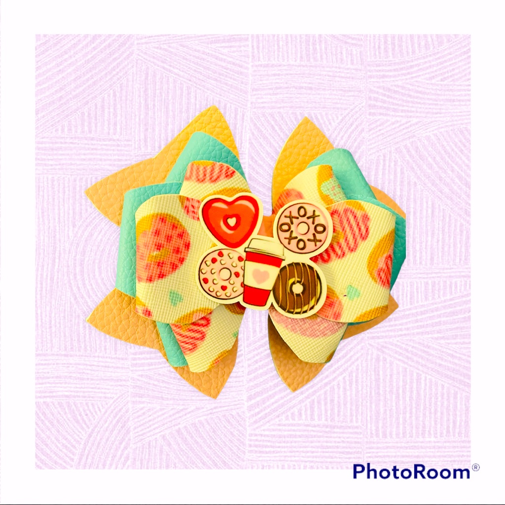 Donuts Hairbow
